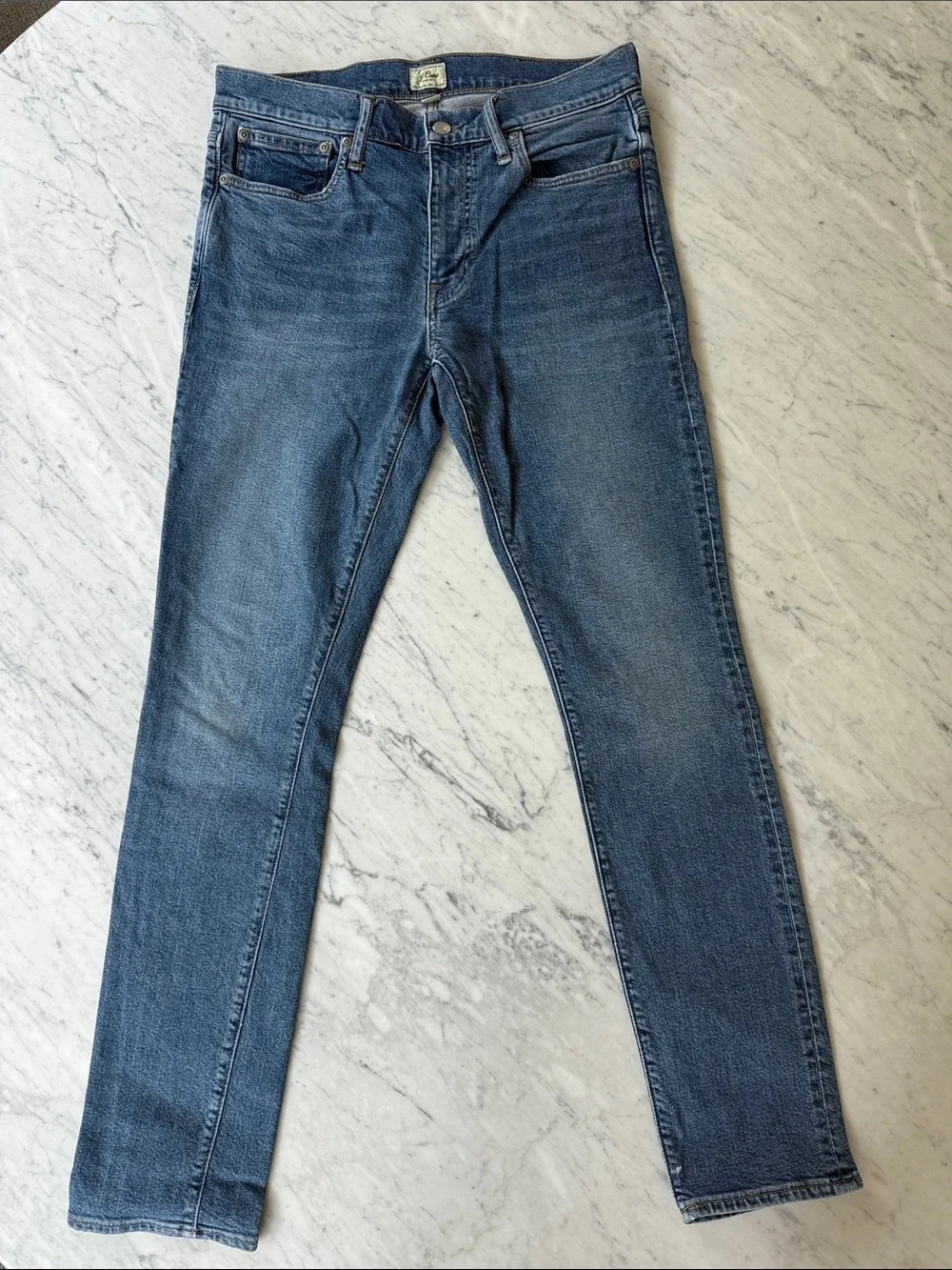 J.Crew Men’s 250 Stretch Slim Tapered Jeans W32 L30